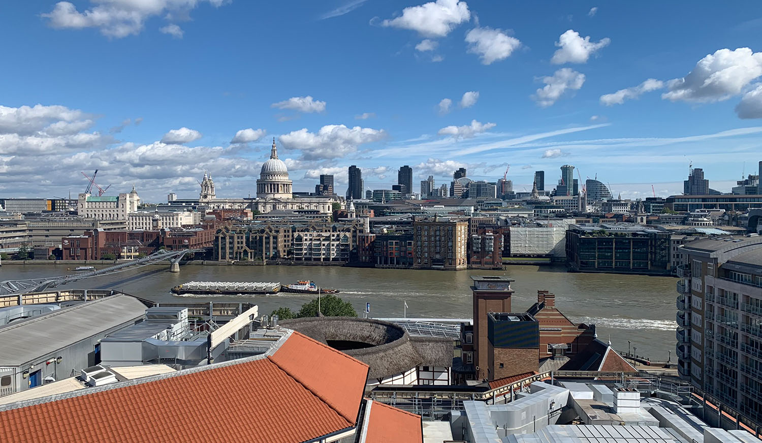 View across the Thames from Triptych