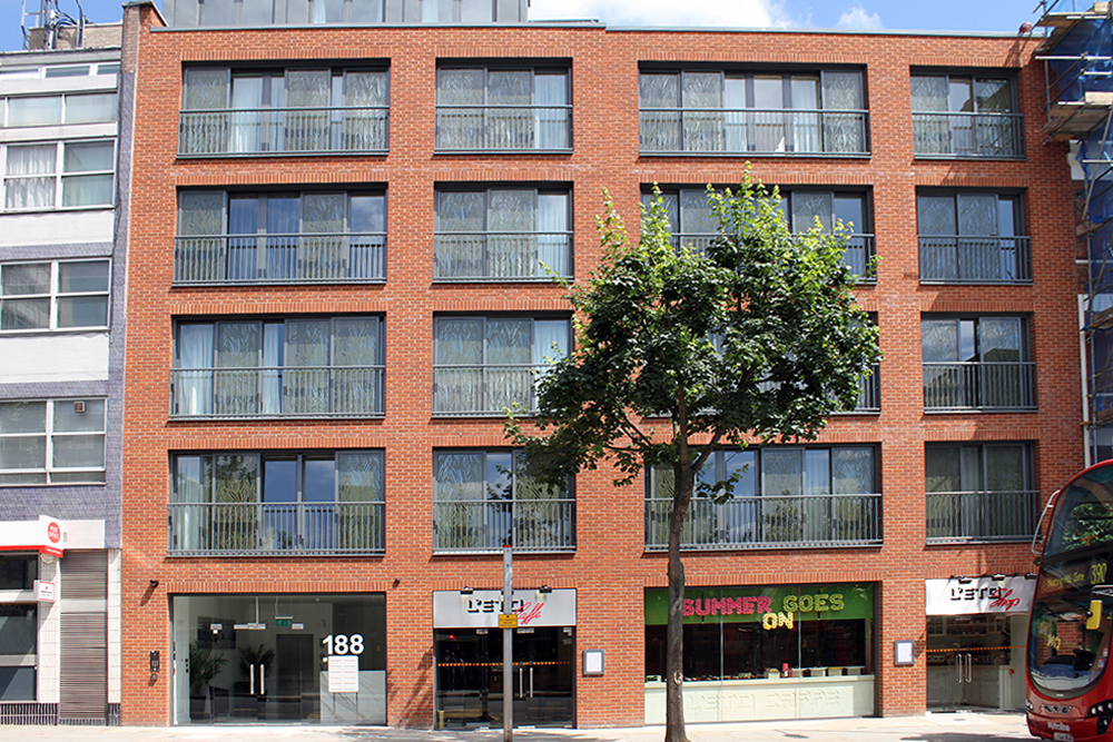 Kensington Church Street, front elevation