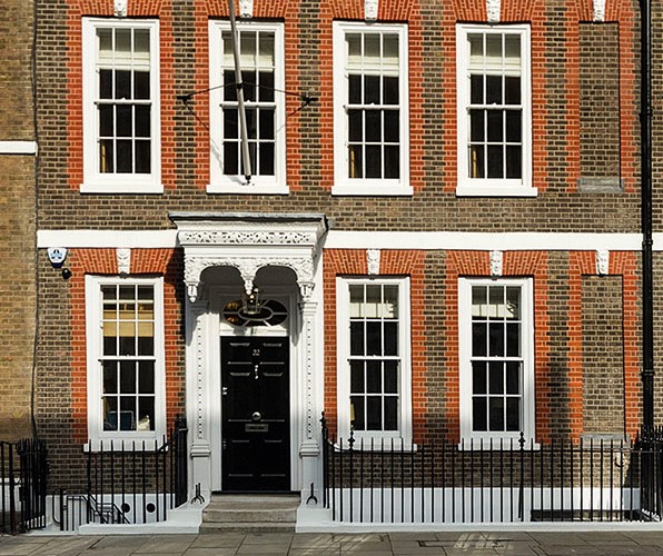 Queen Anne's Gate front elevation